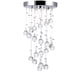 thumbnail image 3 of Lámpara De Techo Moderna, Lámpara Colgante De Cristal Led, Lámpara Colgante En Espiral Para Dormitorio, Sala De Estar, Balcón, Pasillo Kearding HA025667-02, 3 of 5