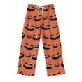 thumbnail image 4 of BILIKEYU Women's Fashion Casual Halloween Print High Waist Casual Pants Pajamas, women's clothing, halloween pajamas women, halloween pajamas, 4 of 6