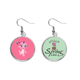 thumbnail image 1 of Dinosaurio unido amo Colgante decorativo temporada pendientes de primavera joyas Unbranded M, 1 of 3