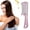 Pink, variant on Curved Scalp Oil Applicator Comb with Syringe, Silicone Cover & Cleaning Brush, Refillable Root Serum Applicator for Hair Oil, Essential Oil and Daily Scalp Care