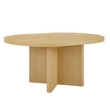 Better Homes & Gardens Lillian Round Dining Table, Natural Pine