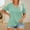F-548Light Green, variant on ZHOGXU Women's T Shirt Short Sleeve V Neck Solid Color Comfortable Breathable Loose Fit Top For Casual Daily Wear,Black,L