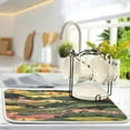 thumbnail image 5 of Kitchen Drying Mat 16x18In Drying Dish Mat Dish Drying Mats Kitchen Countertop Multi-Function Drain Drying Mat Kitchen Table Colored Hill, 5 of 8