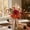 Red, variant on PLPPYFS Fall Flowers Bouquets for Decorations, Fake Red Orange Mums Floral, Fake Fall Flowers with Fall Florals Leaves Artificial Flowers Living Room Decor, Table Centerpieces, Home Decor (No Vase)