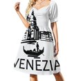 thumbnail image 2 of Camiseta clásica de la banda Slaughter.png Vestido de manga corta Vestidos de cumpleaños para mujeres Vestido de fiesta, 2 of 7