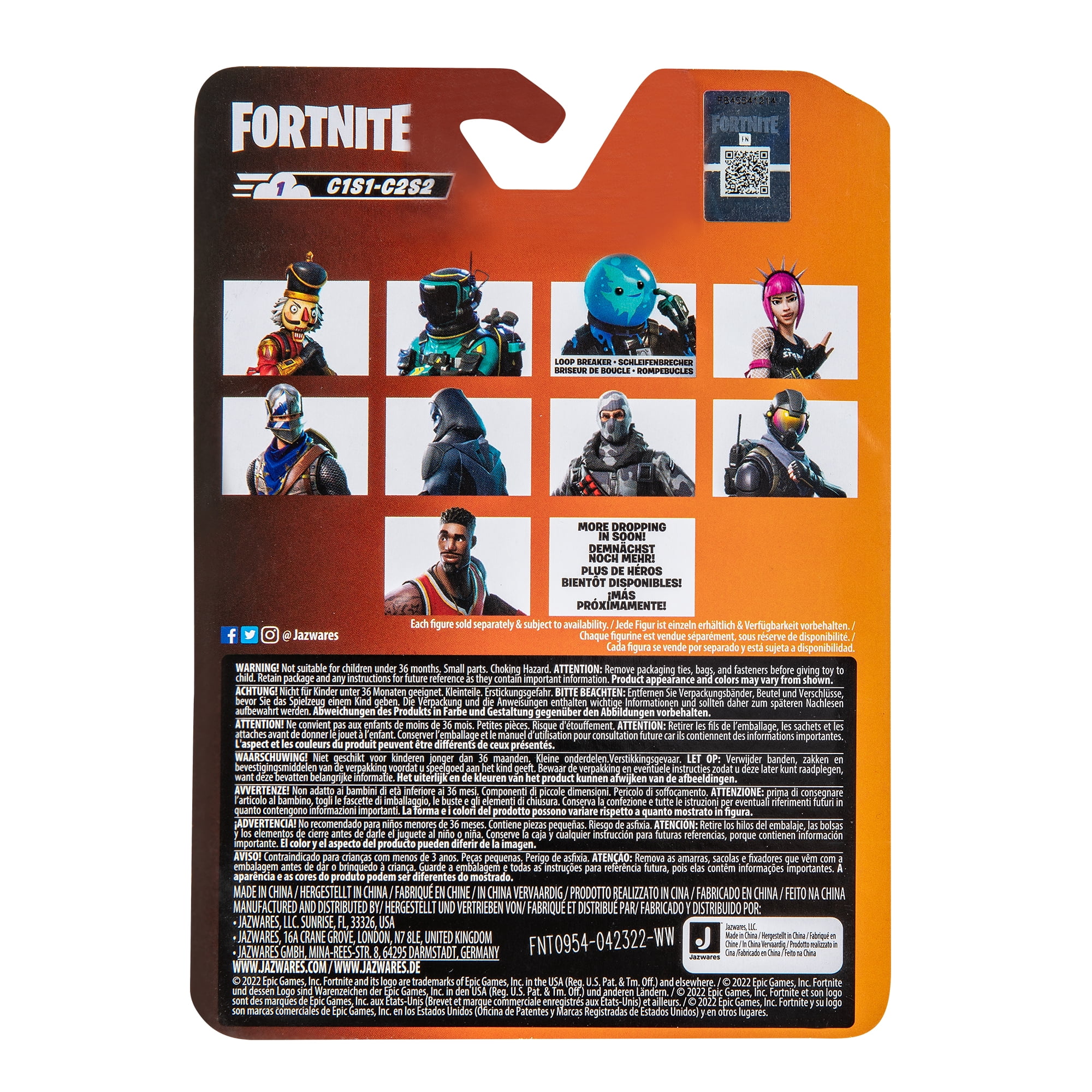 Fortnite Recruit (Ramirez) - Micro Legendary Series - 2.5 inch Figure with Legendary Assault Rifle