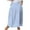 Sky Blue, variant on Tiqkatyck women's Skirts Clearance, Women's Casual Loose and Fashion Striped Print Beach Long Skirts with Pocket Fall Skirts for Women 2024 Blue L