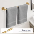 thumbnail image 2 of Pieces Matte Bathroom Hardware Accessories Set Hand Towel Bar Set Toilet Paper Holder Towel Ring Towel Rack Set Matte for Bathroom, 2 of 8