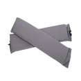 thumbnail image 2 of 1 Pair Zipper Design Arm Rest Covers Computer - Gray, as described, 2 of 6