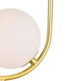 thumbnail image 4 of CWI Lighting Lampe à 2 Lumières avec Finition Dorée Médaillon, 4 of 5