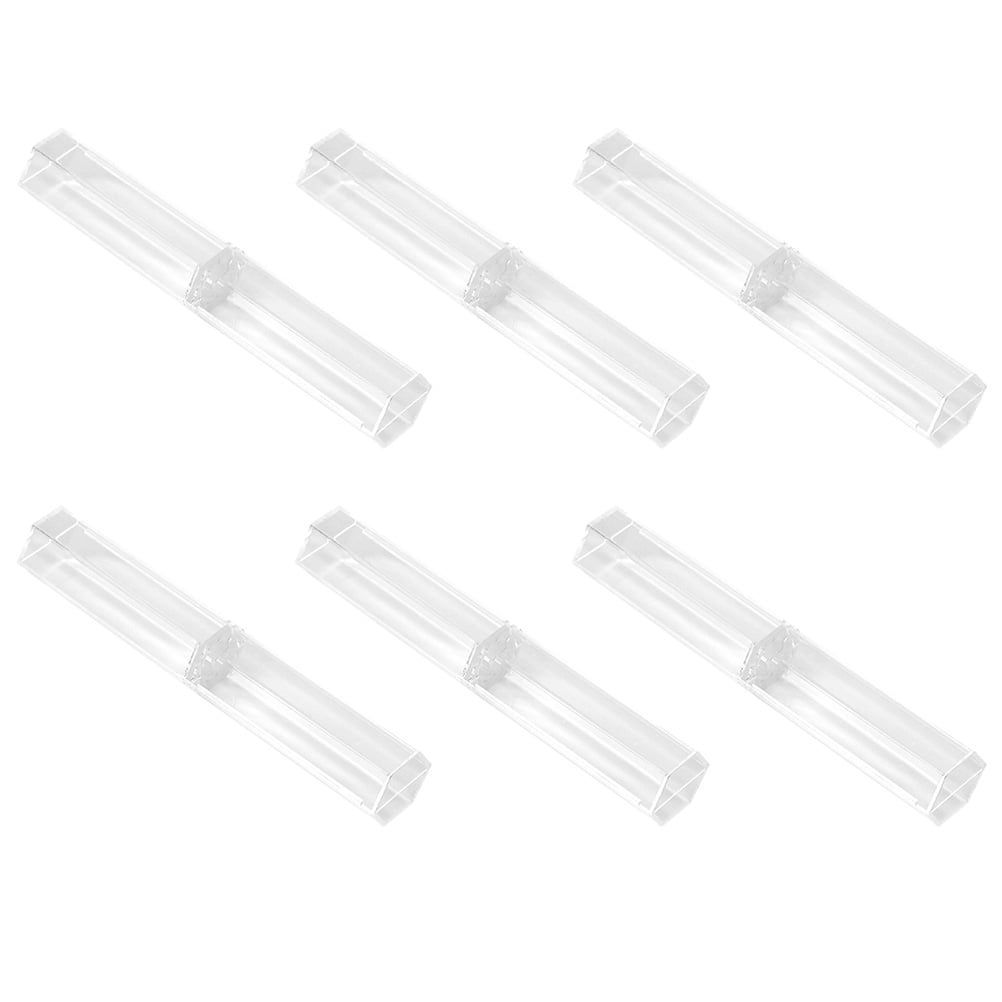 Pen Box Pencil Gift Case Empty Ballpoint Packaging Plastic Storage
