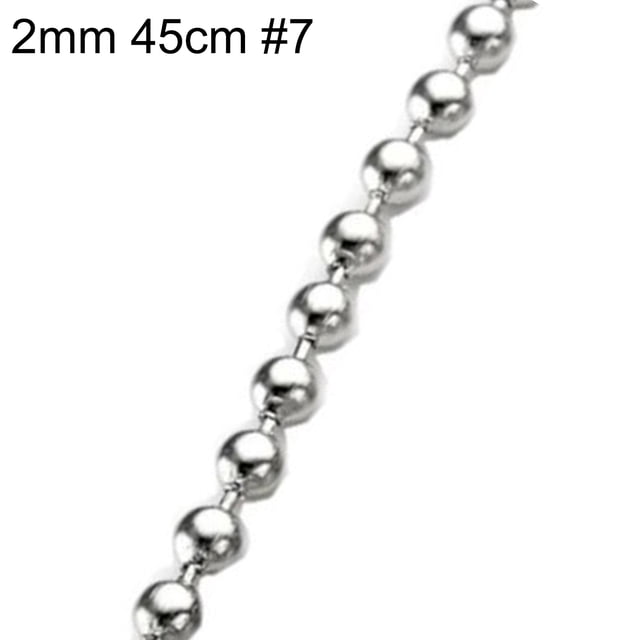 Flmtop Collier Chaîne à Maillons Torsadés en Acier Inoxydable Plaqué Argent 2-9 mm pour Hommes et Femmes