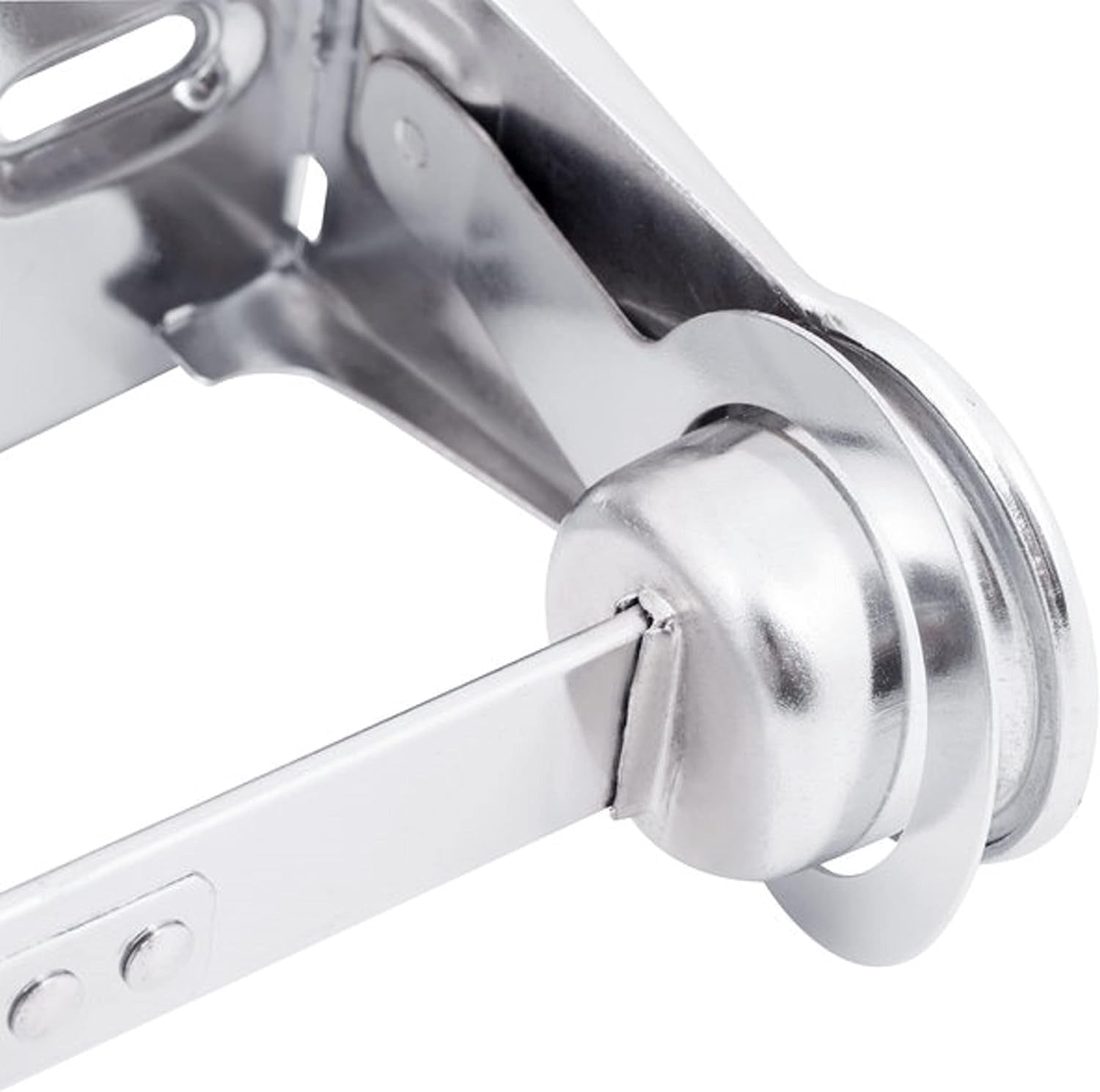 TrueCraftware-Single Roll Locking Toilet Tissue Dispenser fits 4" Diameter Toilet Paper Roll Chrome Plated- Bathroom Toilet Paper Holder Wall Mounted Toilet Roll Holder for Bathroom Kitchen Washroom