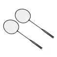 thumbnail image 2 of Badminton Racket, Large Sweet Spot T Shaped Tee Design Shaft Badminton Racket  For Outdoor, 2 of 8