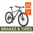 thumbnail image 4 of Ozark Trail 29" M.2 Ridge Mountain Bike, Large Frame, Fits Riders 5'9" - 6'2"+, Gray, Adult, Unisex, 4 of 12