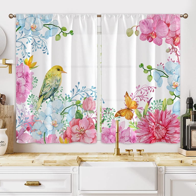 Retro Kitchen Cafe Curtains