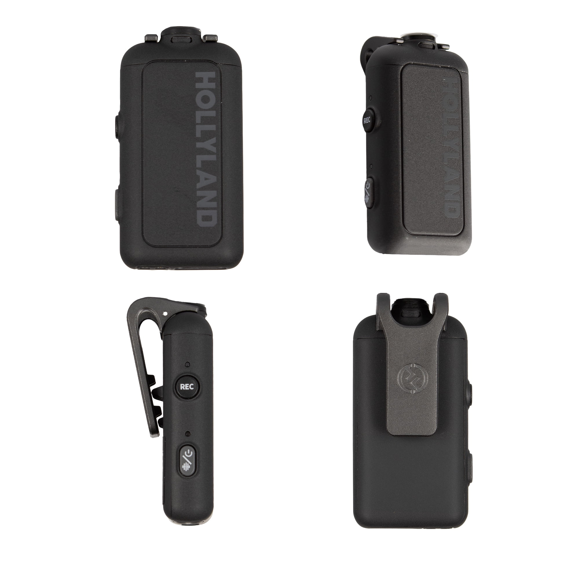 Hollyland LARK MAX 2 Combo Wireless Microphone System Bundle with Cables, 2-Person 2.4GHz Mic Kit for Camera and Phone