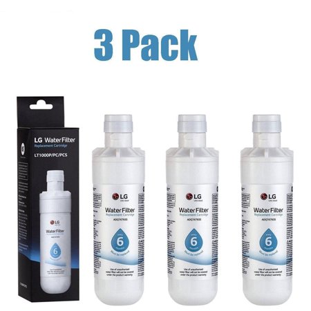 

L-G Lt1000P Replacement Water Filter LT1000P ADQ747935 GF-D706BSL New 3 Count
