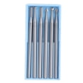 thumbnail image 2 of Carving 6Pcs/Set 2.35mm Handle Tungsten Steel Milling Cutter Carving Knife Engraving Tool, 2 of 8