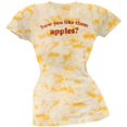 thumbnail image 2 of Snapple - Apple Cloud Washed Juniors T-Shirt, 2 of 2