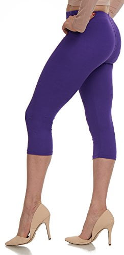 purple capri pants