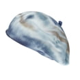 thumbnail image 2 of 1pc tie-dye boina hombres mujeres boina de boina de moda invierno bojo boina, 2 of 6