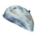 thumbnail image 2 of 1pc tie-dye boina hombres mujeres boina de boina de moda invierno bojo boina, 2 of 6