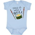 thumbnail image 3 of Inktastic This is How I Roll Cute Sushi Boys or Girls Baby Bodysuit, 3 of 5