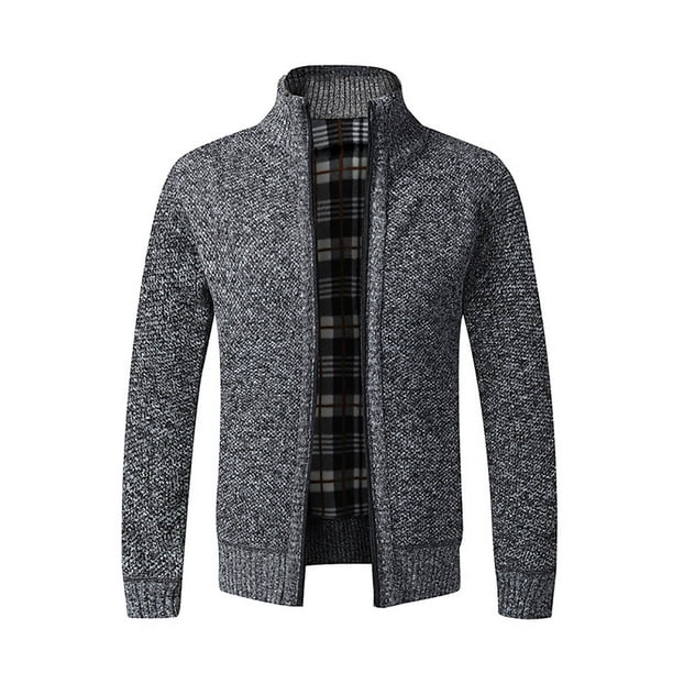 Hfyihgf Men's Shawl Collar Cardigans Sweaters Winter Casual Slim Fit