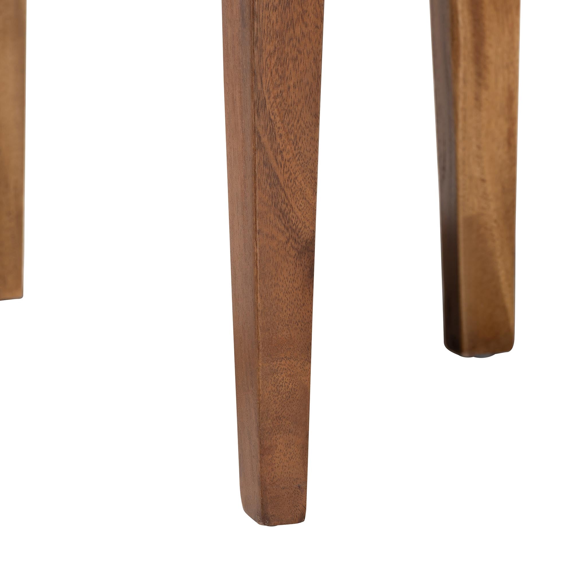bali & pari Larissa Boho Dining Chair, 18.1" H Seat Height, Natural Brown
