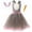 Grey, variant on Shadoumai Children Girls Easter Dress Set 4t Easter's Day Cute Print Backless Sleeveless Casual Birthday Party Dresses Little Girl Outfits Toddlers