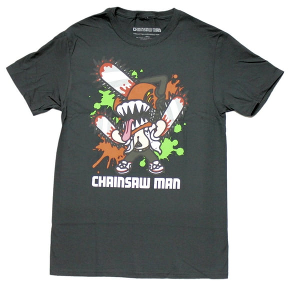 Great Eastern Entertainment Chainsaw Man - Chainsaw Man SD Adult Men T-Shirt