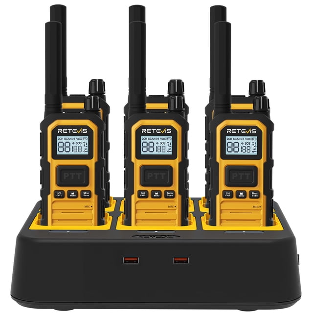 Walkie Talkies Retevis RB48 Plus de largo alcance IP67 a prueba de agua