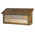 thumbnail image 1 of Americas Finest Lighting AF-3102-NV-GI Window 13 Horizontal Mailbox, Gold Iridescent - New Verde, 1 of 1