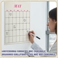 thumbnail image 2 of Calendario de pared grande Fullhawl de 12 x 16 pulgadas, sin fecha, borrado en seco, 2 of 7