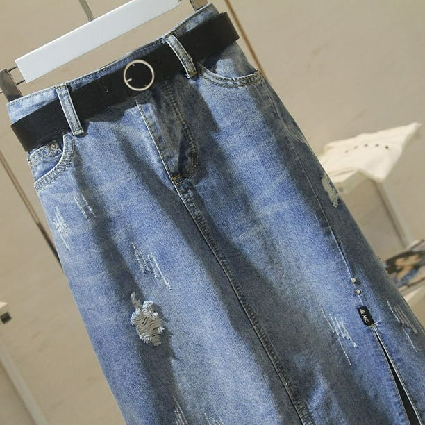 Walmart jeans cheap skirt