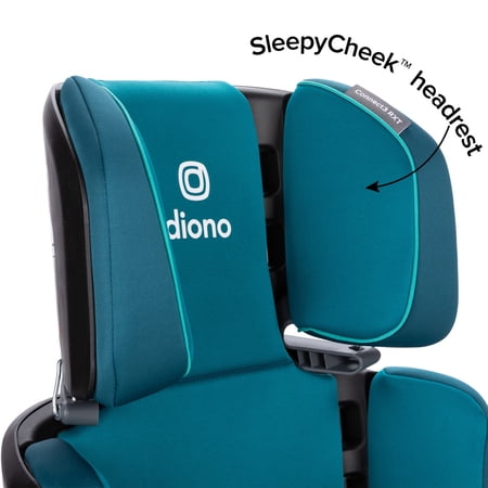 Diono Connect3 RXT 2-in-1 High-Back Booster, Blue Razz Ice