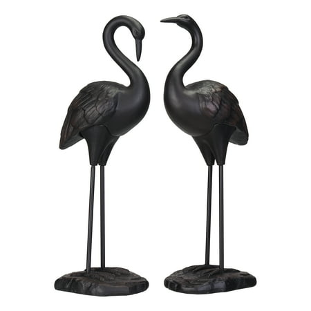 resin crane statues