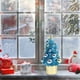 thumbnail image 5 of Adornos de plástico para árbol de Navidad con purpurina y estrella | Dulce adorno navideño con forma de pirámide | Centro de mesa festivo para fiestas en casa u oficina, 5 of 6
