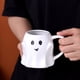 thumbnail image 4 of Bearachild Taza de café linda con cara sonriente y fantasmas para regalo novedoso, taza 3D única y novedosa que utiliza fantasmas 3D Teteras blanco, 4 of 6