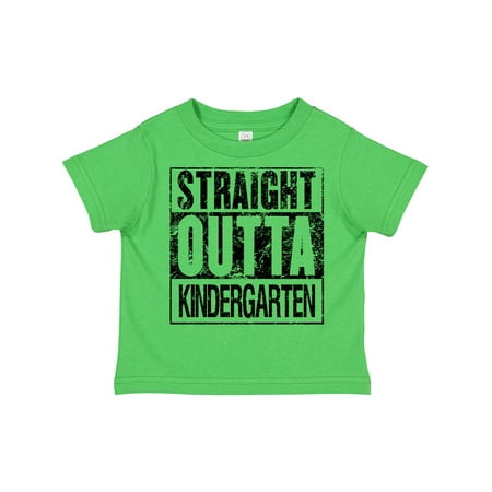 

Inktastic Straight Outta Kindergarten Gift Toddler Boy or Toddler Girl T-Shirt