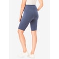 thumbnail image 2 of Woman Within Plus Size Stretch Cotton Pocket Bike Short, 2 of 6