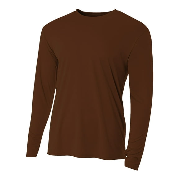 A4 NB3165 Cooling Performance Long Sleeve Crew For Youth Size Boys