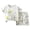 b42-White, variant on KPOPLK Toddler Baby Girls Clothes 0 3 6 9 12 18 Months 2T 3T 4T T-shirt Linen Shorts Cute Summer 2Pcs Outfits Set(3-4 Years,Purple)