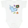 thumbnail image 3 of Inktastic Teacher Shark with School of Fish Boys or Girls Baby Bodysuit, 3 of 5