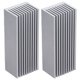 thumbnail image 4 of Disipador De Calor De Aluminio, Gran área De Contacto, Aletas De Refrigeración, Tamaño Compacto, Fácil Instalación Para Chip Electrónico Para Placa De Alimentación. ANGGREK Otros, 4 of 8