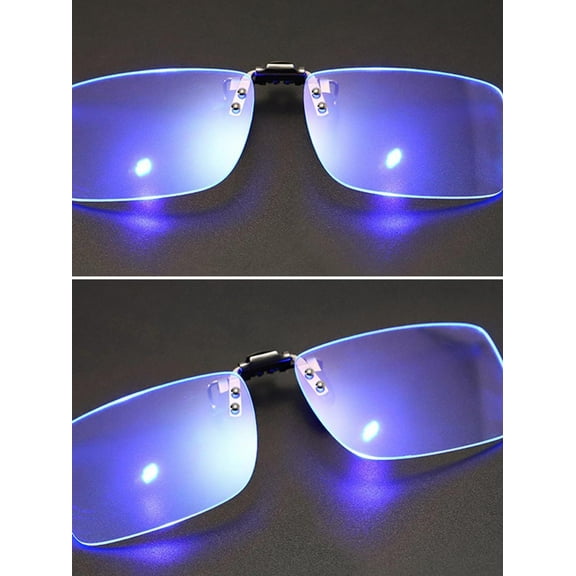 BE Clip On Blue Light Filter Blocking Glasses Office Computer Blue Ray B8V8