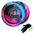 thumbnail image 1 of Yoyo Profesional de AleacióN Que No Responde Yoyo 10 Rodamiento de Bolas Yoyo para Jugadores Avanzados NiñOs Principiantes, 5, 1 of 9