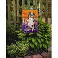 thumbnail image 2 of Carolines Treasures CK3196GF Hallween Australian Shepherd Garden Size Flag, 2 of 3