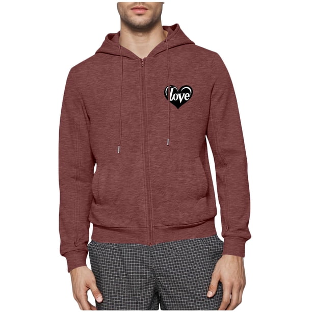 Ceisia Men's Hooded Zipper Closure Functional Pockets Casual Style Coat - 60%Polyester-5%Spandex-35%Cotton for Daily & O utdo... Gift